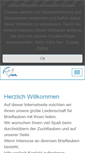 Mobile Screenshot of brieftauben-muhl.de